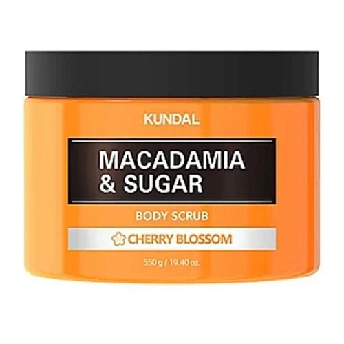 Kundal Macadamia & Sugar Body Scrub 550g - Cherry Blossom