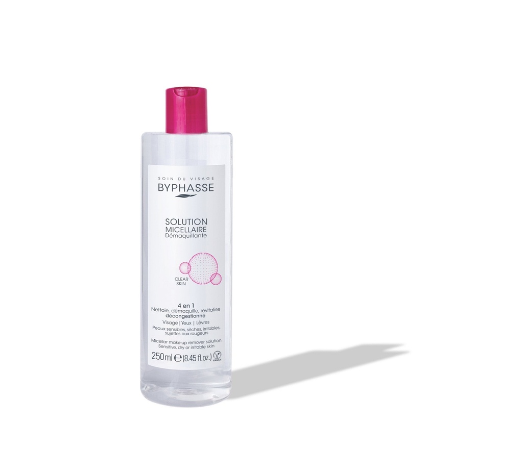 Byphasse Micellar Make-up Remover Solution Sensitive, Dry Or Irritable Skin 250 Ml
