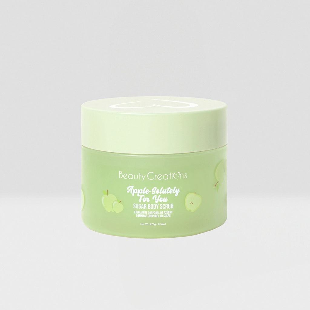 Beauty Creations Sugar Body Scrub 270g - Apple Solutely For You