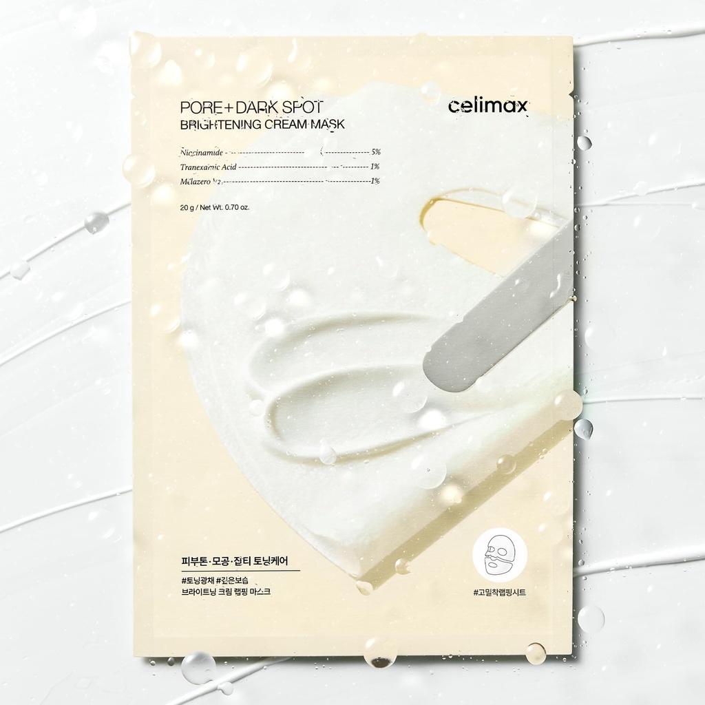 Celimax Pore-Dark Spot Brightning Cream Mask 20g