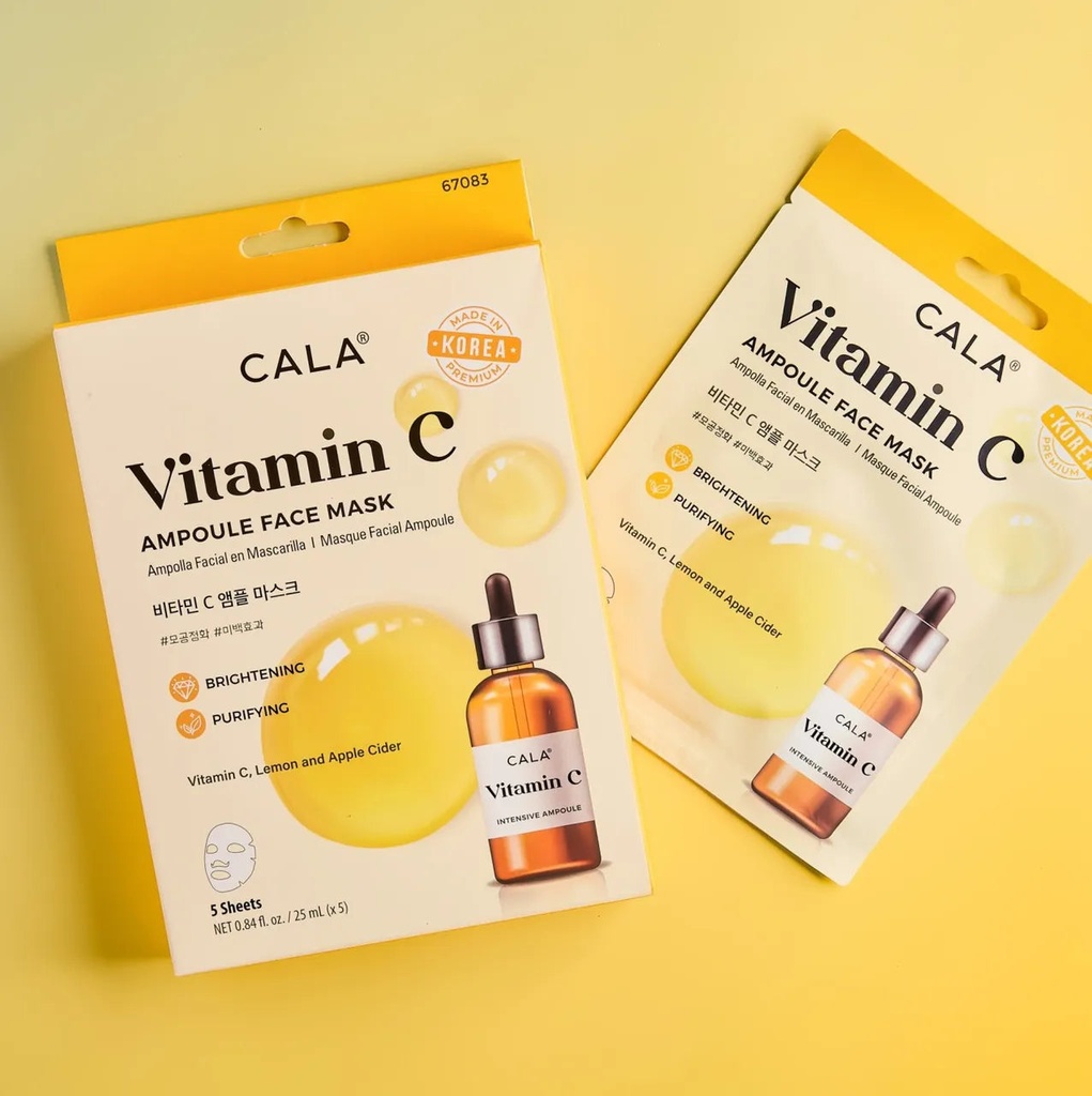Cala Vitamin C Ampoule Face Mask 25ml