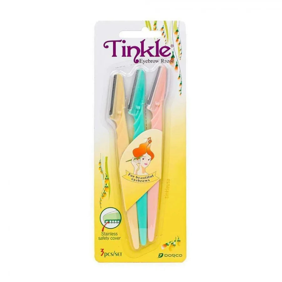 Dorco Tinkle Eyebrow Razor 3 Set