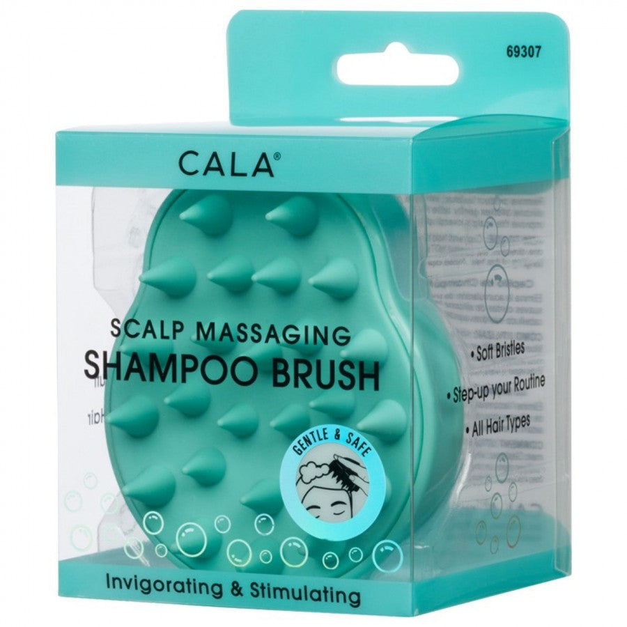 Cala Scalp Massaging Shampoo Brush -Green