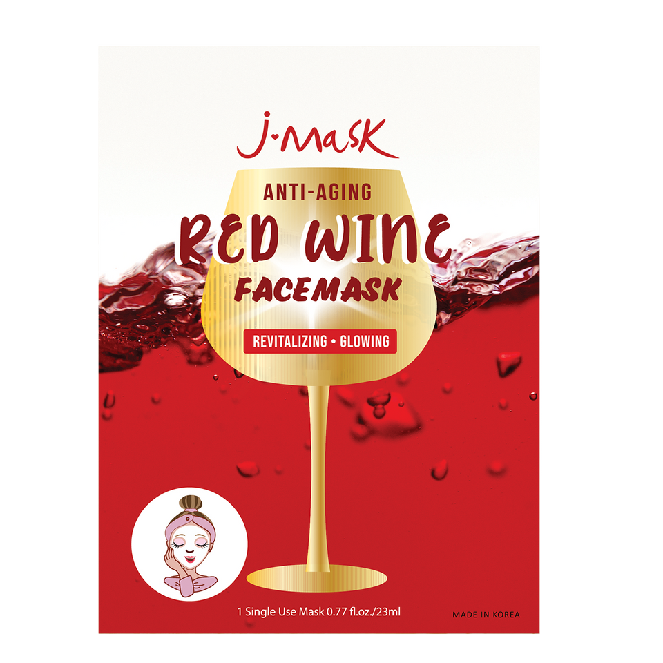 J.Lash Anti-Aging Red Wine Face Mask 23ml