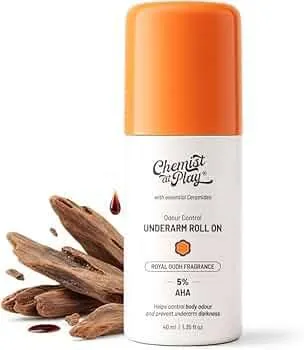 Chemist At Play Uderarm Roll On 40ml - Royal Oudh Fragrance