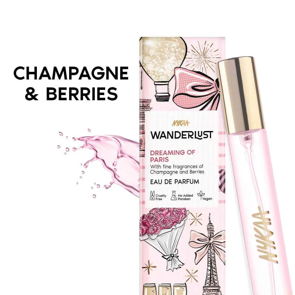 Nykaa Wanderlust Dreaming Of Paris Eau De Parfum