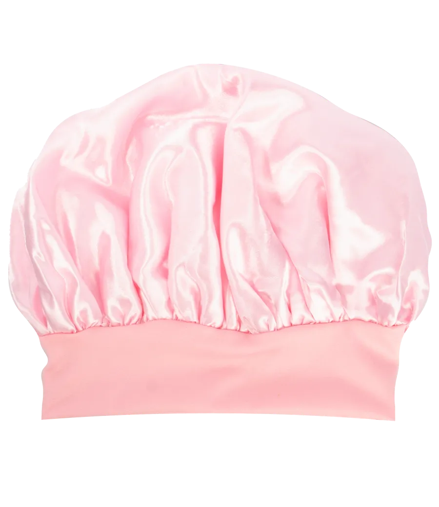 Jbabe Satin Hair Bonnet - Blush Pink